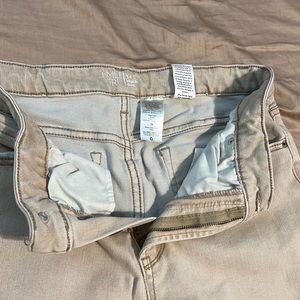 Time & True tan denim bootcut jean size 14